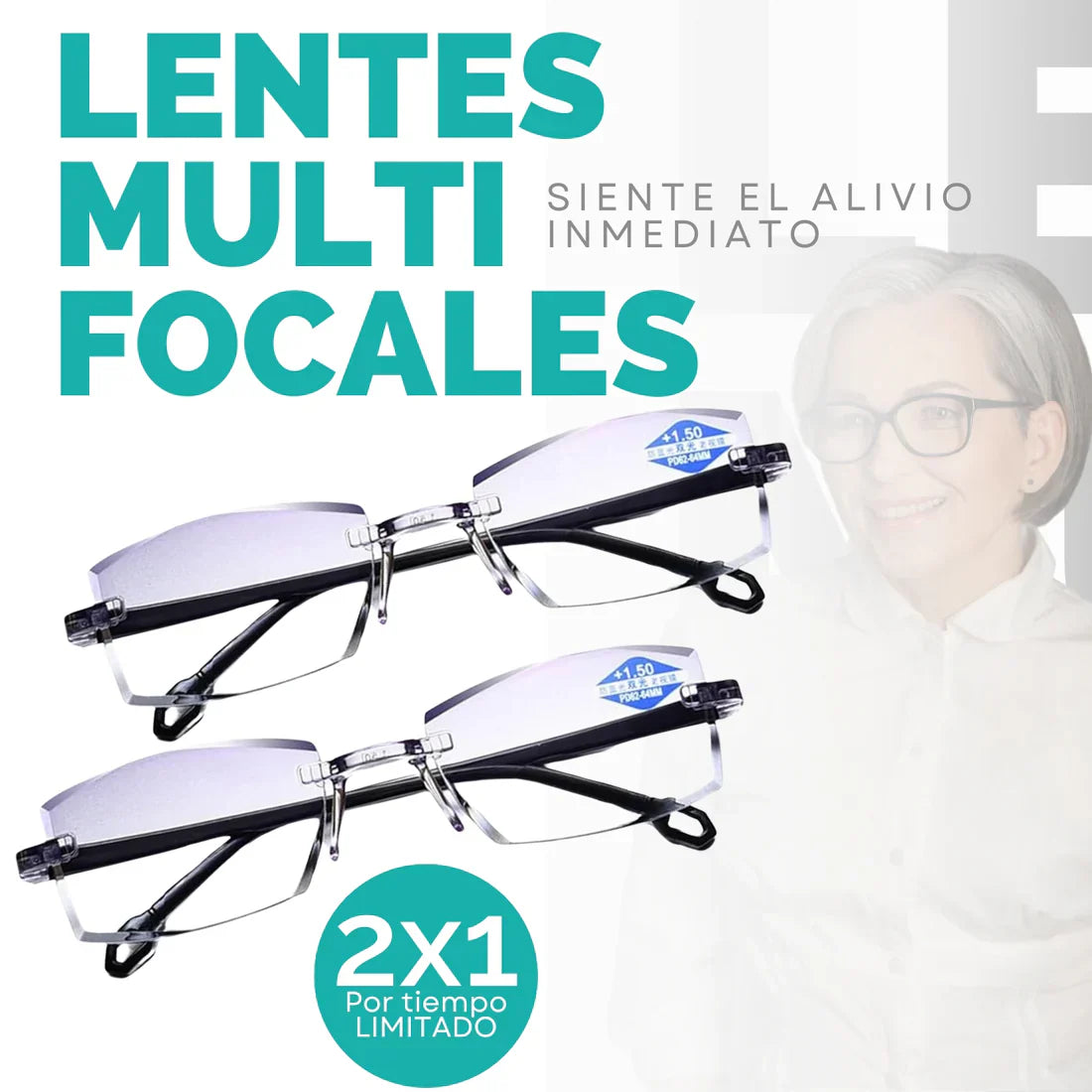 LENTES MULTIFOCALES |Compra 1 Recibe 1 Gratis|
